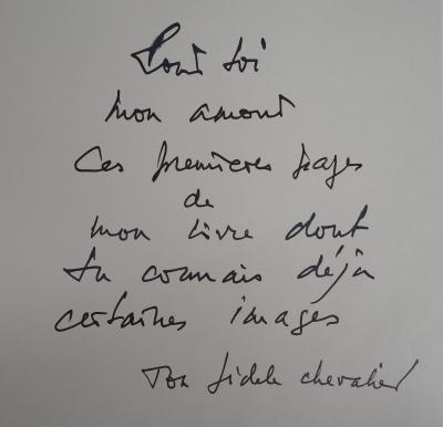 Georges MATHIEU : Lettre manuscrite, 1993 2