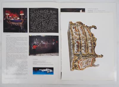 Georges MATHIEU : Lettre manuscrite, 1993 2