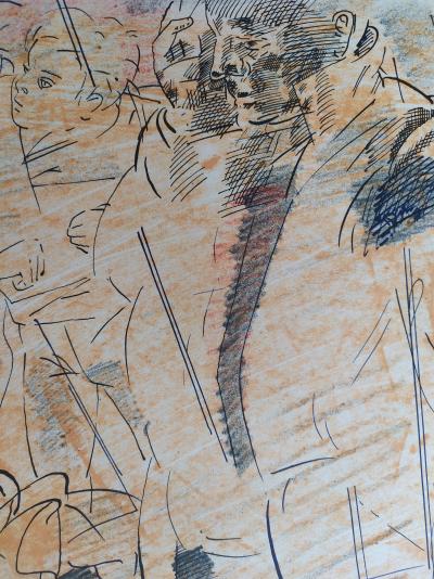 Francesc ARTIGAU - Sans titre, 1989 - Lithographie signée au crayon 2