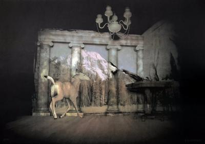 Francisco LARIOS - Interiors, 1990 - Lithographie signée au crayon 2