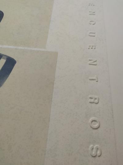 Ricardo CALERO - Natural 1, 2002, lithographie avec gaufrage 2