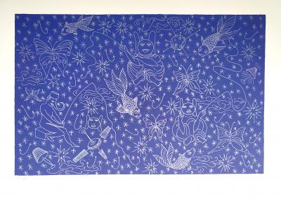 Josep UCLES - Sans titre, 2001 - Lithographie signée au crayon 2