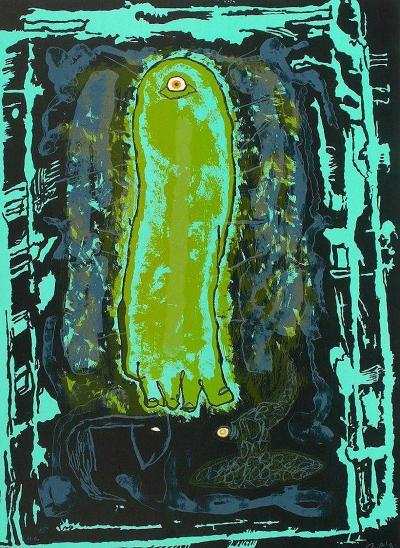 Rafael BARTOLOZZI - Sans titre - Lithographie signée au crayon 2
