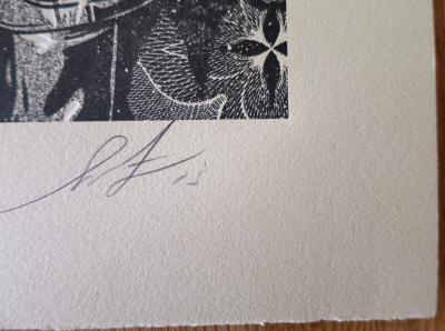 Shepard FAIREY (Obey) - Superman Is Dead -Sid Choking A Friend - Sérigraphie signée au crayon 2