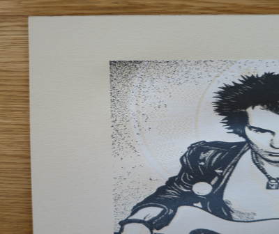 Shepard FAIREY (Obey) - Superman Is Dead - Sid Taking A Sit - Sérigraphie signée au crayon 2