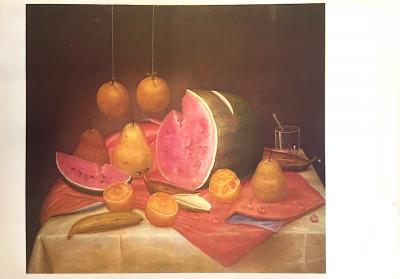 Fernando BOTERO - Nature morte - Lithographie 2