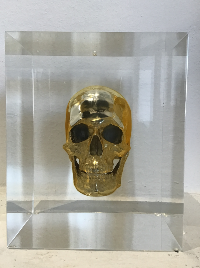 Alexandre NICOLAS - Grande Vanité Or, 2019 - Sculpture 2