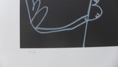 Antonio SAURA - Abierta 5 - Lithographie signée au crayon 2