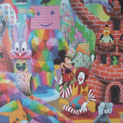 Okuda - Quarantine Dreams, 2020 - Sérigraphie signée au crayon 2