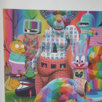 Okuda - Quarantine Dreams, 2020 - Sérigraphie signée au crayon 2