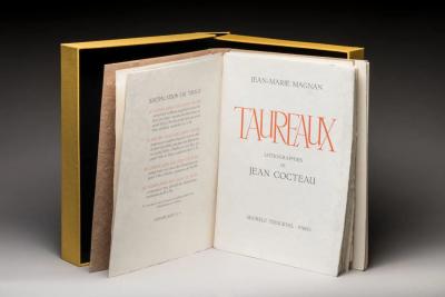 Jean COCTEAU - Taureaux, 1965 - Livre d’artiste 2