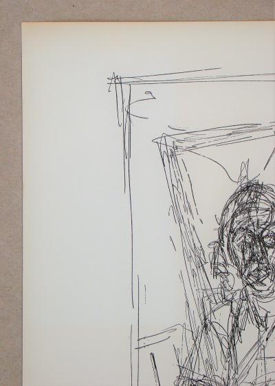 Alberto GIACOMETTI (d’après) - Sans titre, 1954 - Lithographie 2