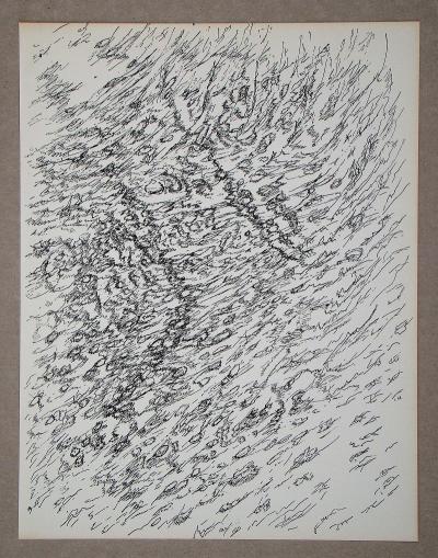 Henri MICHAUX (d’après) - Dessin,1955 - Lithographie 2