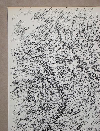 Henri MICHAUX (d’après) - Dessin,1955 - Lithographie 2