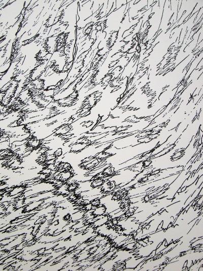 Henri MICHAUX (d’après) - Dessin,1955 - Lithographie 2