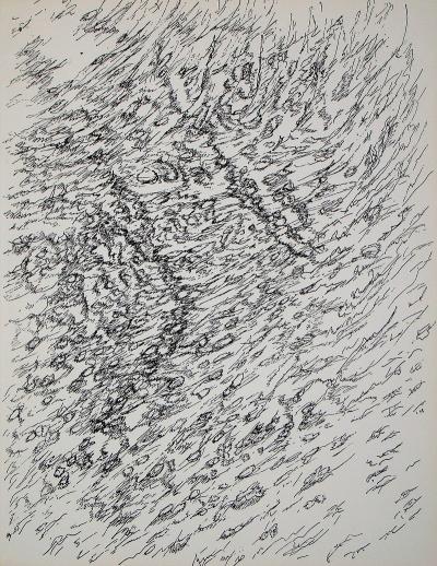Henri MICHAUX (d’après) - Dessin, 1955 - Lithographie 2