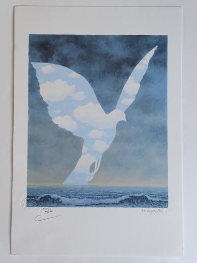 René MAGRITTE (d’après) - La Grande Famille - Lithographie 2