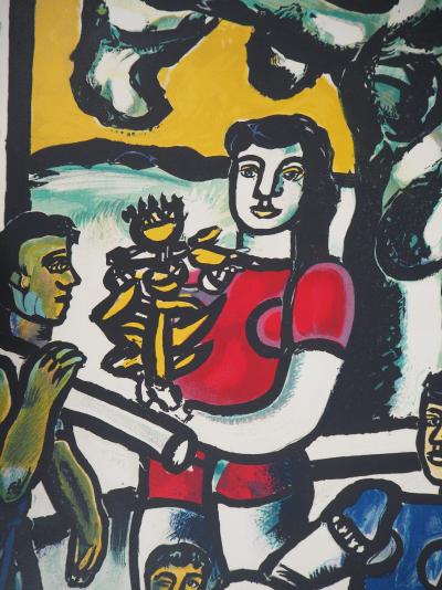 Fernand LEGER : Les constructeurs - Lithographie signée 2