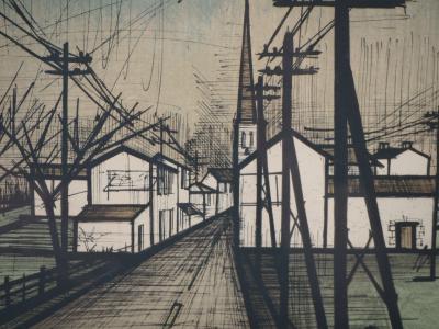 Bernard BUFFET - La Route, 1961 - Lithographique signée au crayon 2