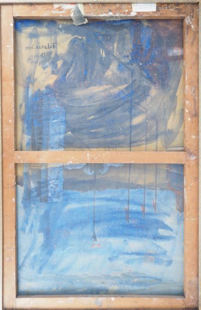 René-Jean CLOT : Portrait de femme - Huile sur toile Signée 2