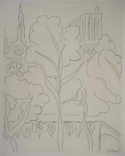 Henri MATISSE : Notre Dame de Paris - Gravure Originale Signée 2