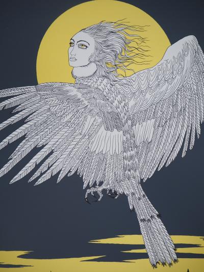 Félix LABISSE : Le Rose-Pleurs - Lithographie originale signée 2