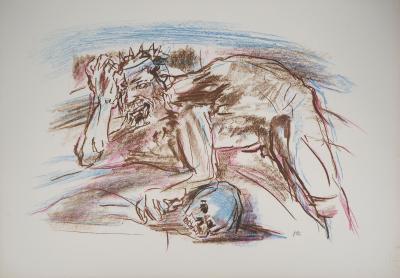 Oskar KOKOSCHKA - Hamlet, 1962 - Lithographie originale signée au crayon 2