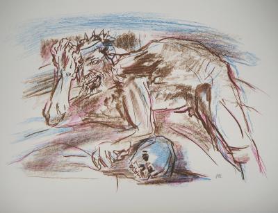 Oskar KOKOSCHKA - Hamlet, 1962 - Lithographie originale signée au crayon 2