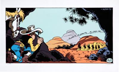 Morris - Lucky Luke - Sérigraphie signée 2