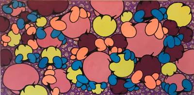 Nic 707 - OTB, 2014 - Technique mixte sur toile 2
