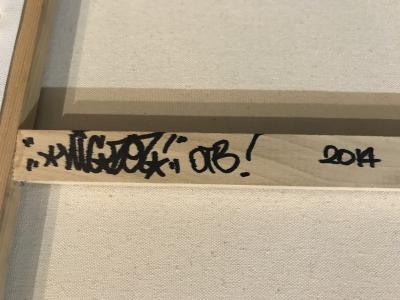 Nic 707 - OTB, 2014 - Technique mixte sur toile 2