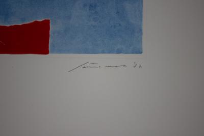 Giuseppe SANTOMASO - Sans Titre, 1977 - Gravure signée au crayon 2