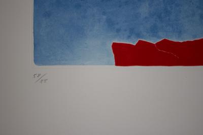 Giuseppe SANTOMASO - Sans Titre, 1977 - Gravure signée au crayon 2