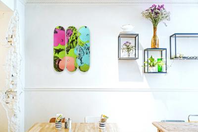 The Skateroom - Flowers by Andy Warhol  - Planches de skateboard 2