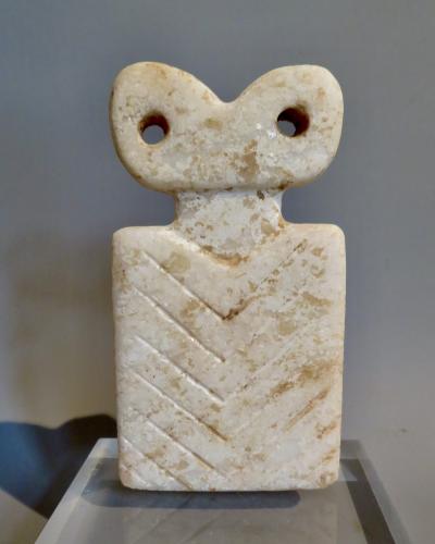 Syrie, Tell Brak - Idole aux yeux, environ 3300 av. J.-C 2