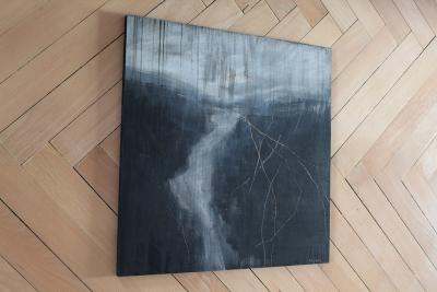 Alex CLAUDE - Le contournement, 2020 - Acrylique sur panneau 2
