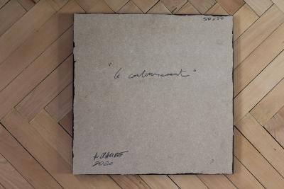 Alex CLAUDE - Le contournement, 2020 - Acrylique sur panneau 2