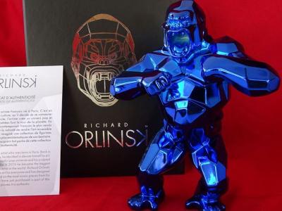 Richard ORLINSKI: Kong Spirit (blue edition) - Original sculpture 2