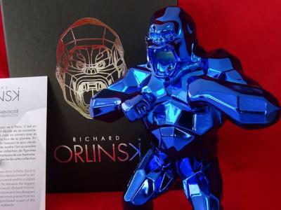 Richard ORLINSKI: Kong Spirit (blue edition) - Original sculpture 2