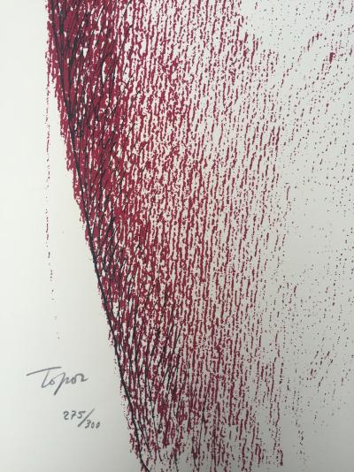 Roland TOPOR - Le nid, 1970 - Lithographie signée au crayon 2