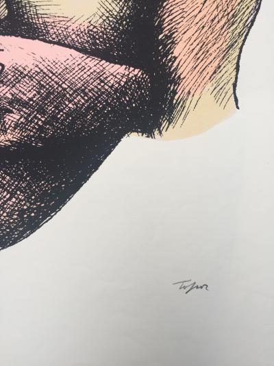 Roland TOPOR - Ne pas voir, ne pas.., 1970 - Lithographie signée au crayon 2