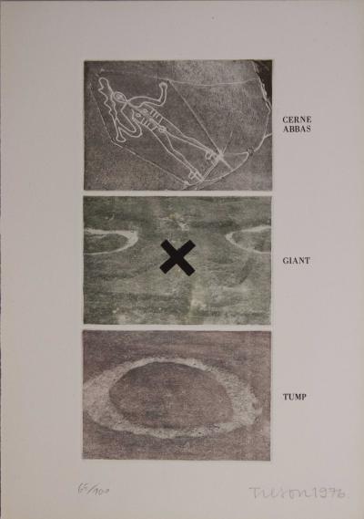 Joe TILSON - Sans Titre du portfolio ’Wessex’, 1977 - Gravure signée au crayon 2
