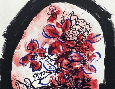 Georges BRAQUE - Le bouquet, 1961 - Lithographie originale signée au crayon 2