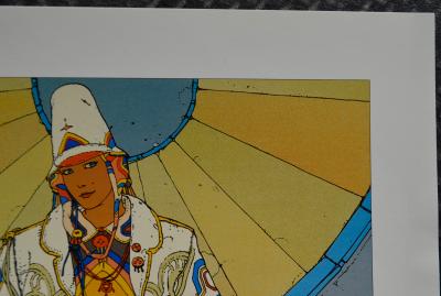 Moebius - Starwatcher n°1 - Ex-libris signée au crayon 2