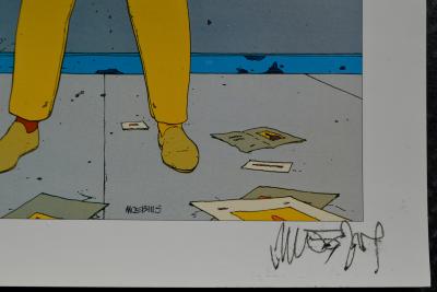 Moebius - Starwatcher n°1 - Ex-libris signée au crayon 2