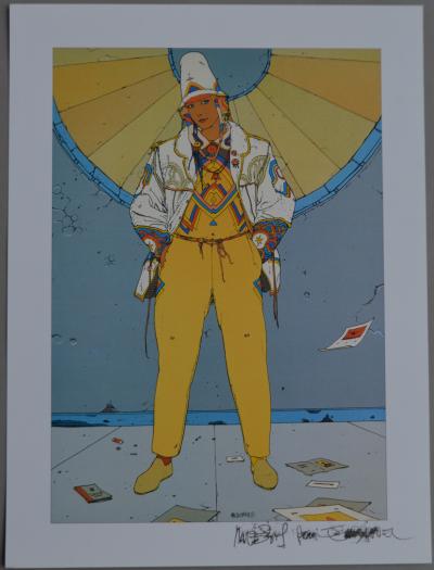 Moebius - Starwatcher n°1 - Ex-libris signé 2