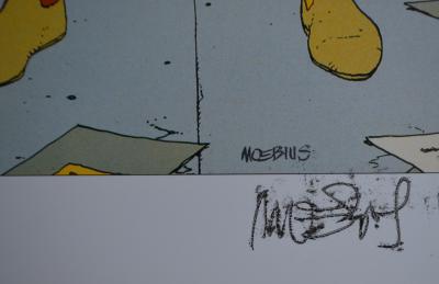 Moebius - Starwatcher n°1 - Ex-libris signé 2