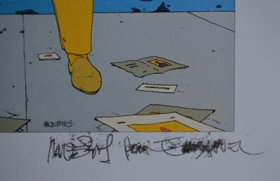 Moebius - Starwatcher n°1 - Ex-libris signé 2