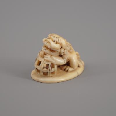 Japon - Netsuke en ivoire - Période Edo 2