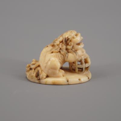 Japon - Netsuke en ivoire - Période Edo 2